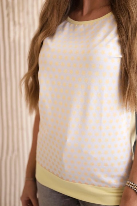 Bluzka gwiazdki żółta