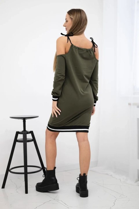 Sukienka Tres Chic khaki