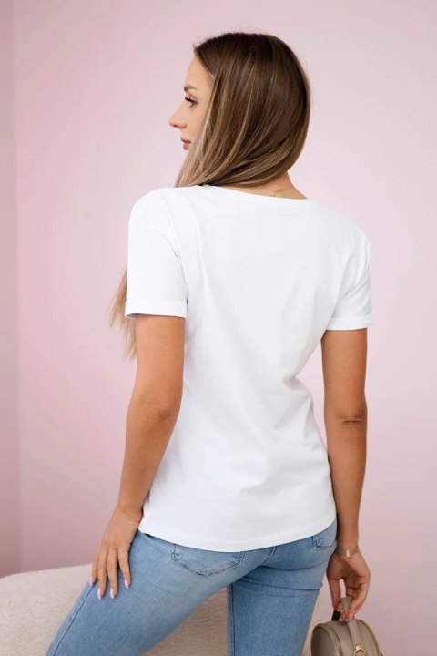 Bluzka Free Flight biała