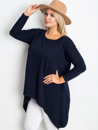 Bluzka RV-BZ-5031.06X granatowy one size XL/2XL