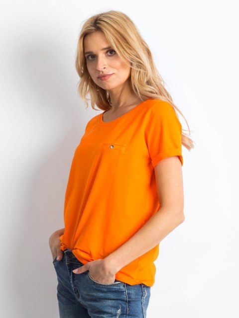 T-shirt RV-TS-4838.47P pomarańczowy XS