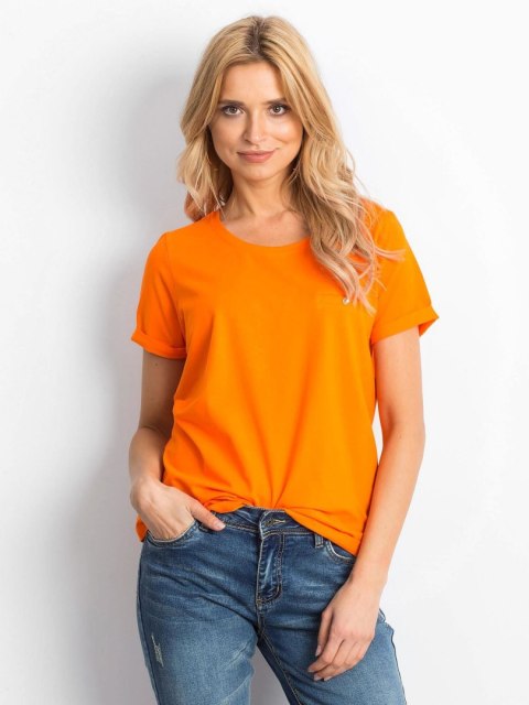 T-shirt RV-TS-4838.47P pomarańczowy XS