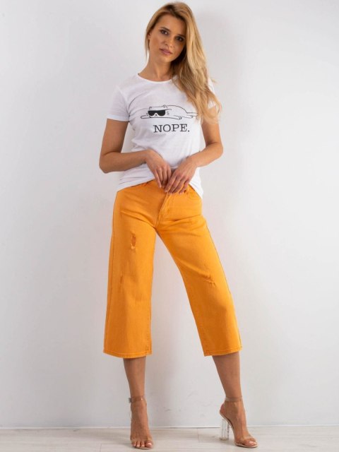 Spodnie jeans JMP-SP-B102.32P jasny pomarańczowy 34