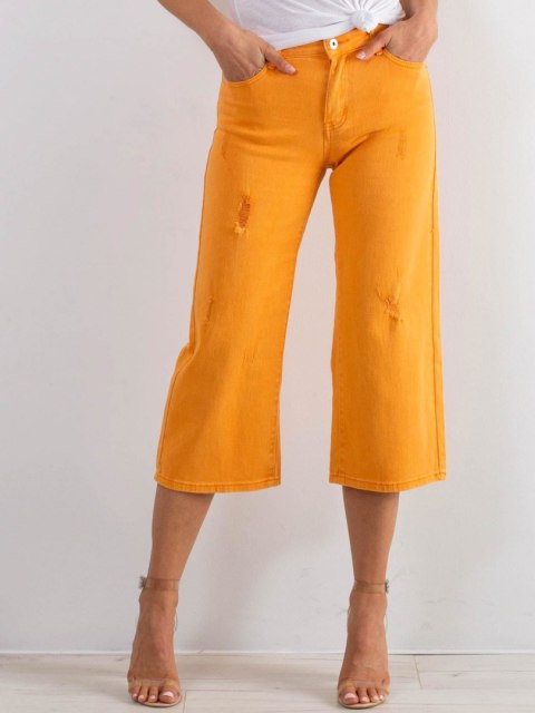 Spodnie jeans JMP-SP-B102.32P jasny pomarańczowy 34
