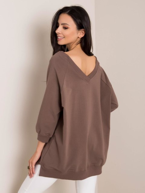 Bluza RV-BL-5676.09 jasny brązowy L/XL