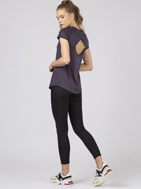 T-shirt 298-TS-TL-97101.03X ciemny fioletowy S
