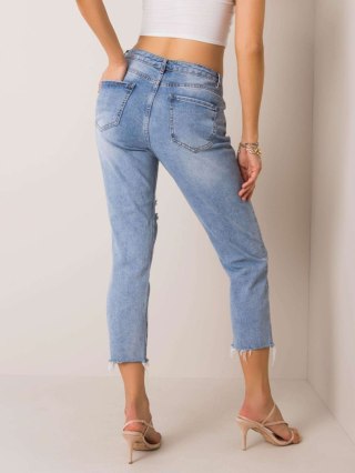 Spodnie jeans NM-DE-SP-L0817.05 niebieski XS