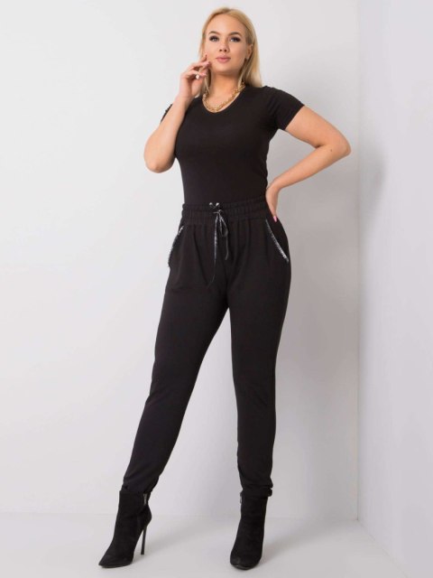 Spodnie dresowe RV-DR-4765.52 czarny 2XL