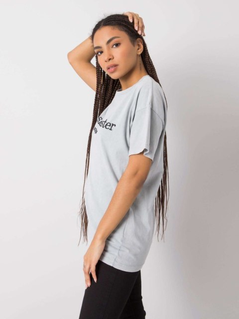 T-shirt 157-TS-6449.50P szary L