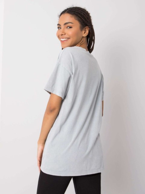 T-shirt 157-TS-6449.50P szary S