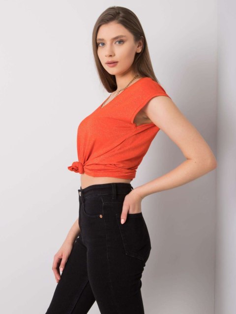 T-shirt 37-TS-190221.90 ciemny pomarańczowy M