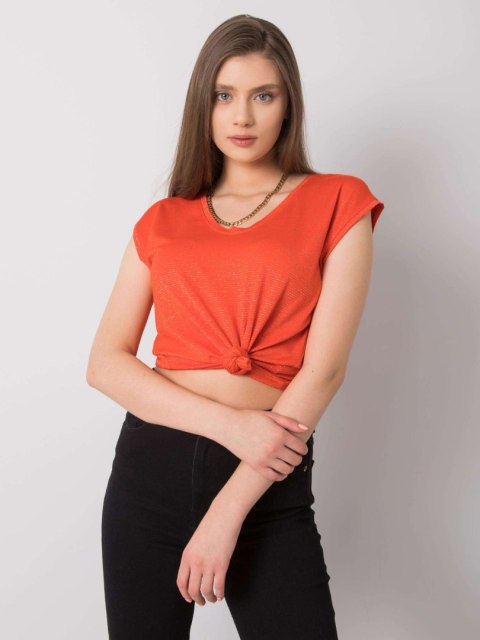 T-shirt 37-TS-190221.90 ciemny pomarańczowy M