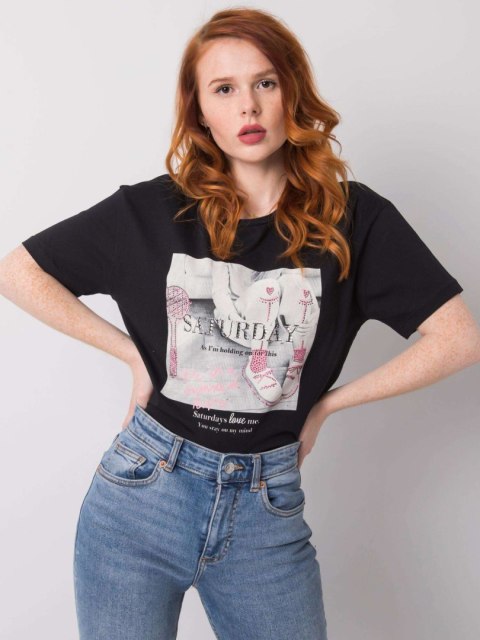 T-shirt HB-TS-3048.31P czarny S