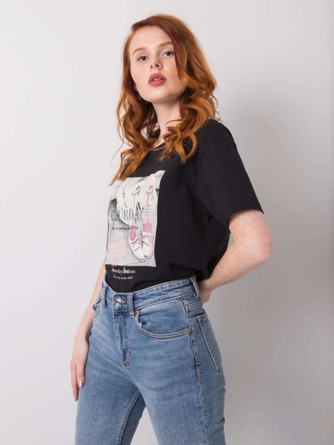 T-shirt HB-TS-3048.31P czarny S
