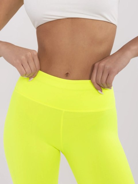 Leginsy EM-LG-574.05 fluo żółty M