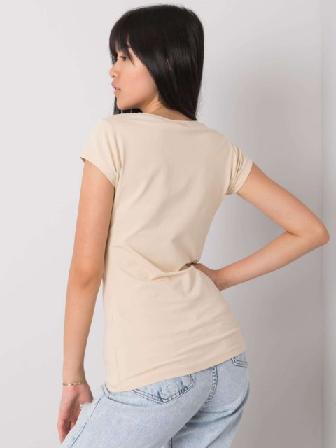 T-shirt EM-TS-ES-21-533.16 beżowy S