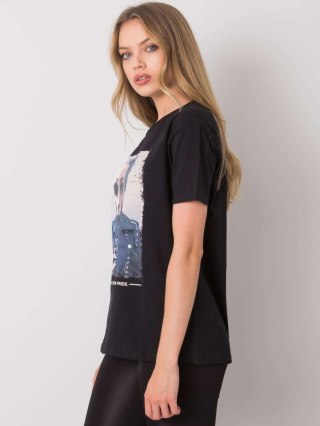 T-shirt HB-TS-3053.69P czarny S