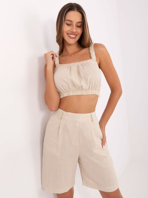 Komplet 341-KMPL-5283.07 jasny beżowy S