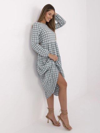 Sukienka 232-SK-8005.20 mietowy S