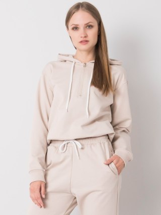 Bluza D10043O02713A jasny beżowy XL