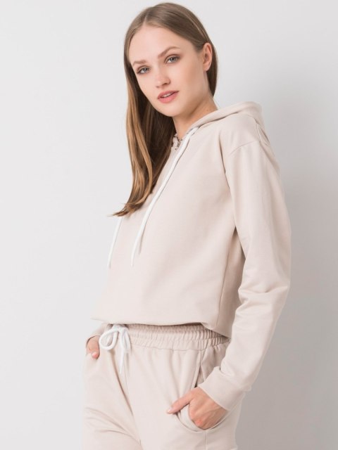 Bluza D10043O02713A jasny beżowy XL