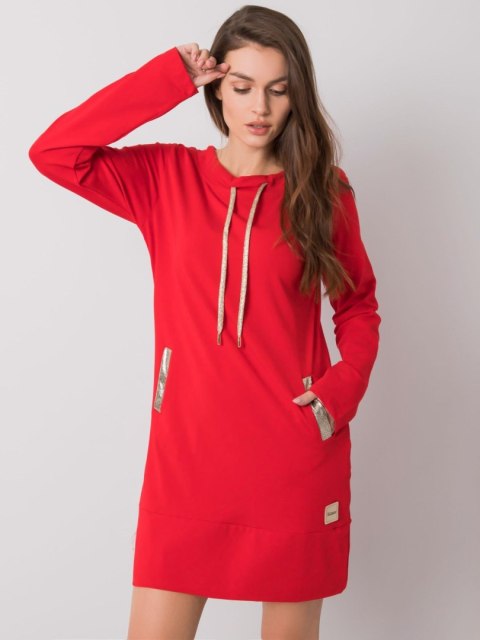 Sukienka RV-SK-6067.15X czerwony S/M