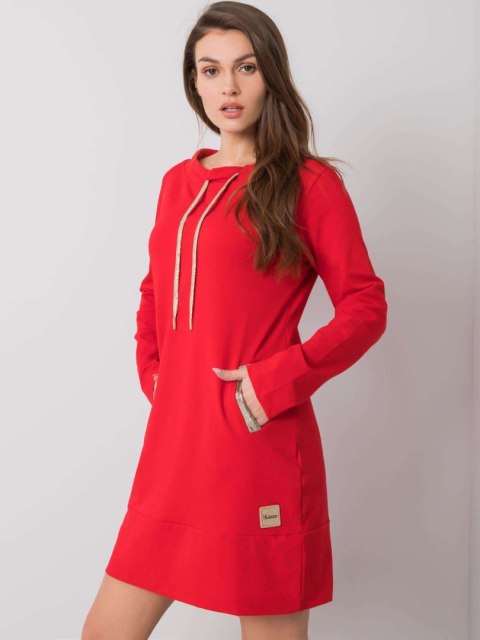 Sukienka RV-SK-6067.15X czerwony S/M