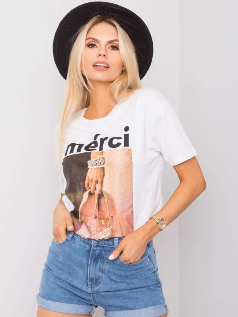 T-shirt HB-TS-3024.40P biały M
