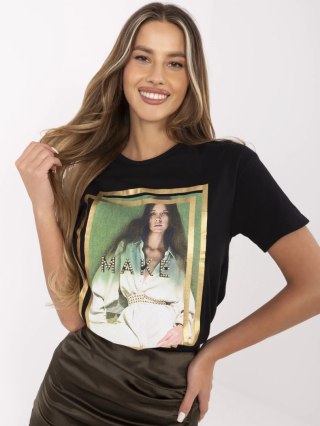 T-shirt HB-TS-3025.18P czarny S