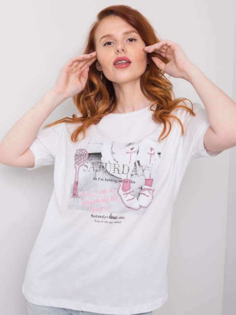 T-shirt HB-TS-3048.31P biały S