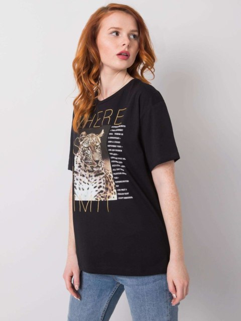 T-shirt HB-TS-3051.64P czarny S