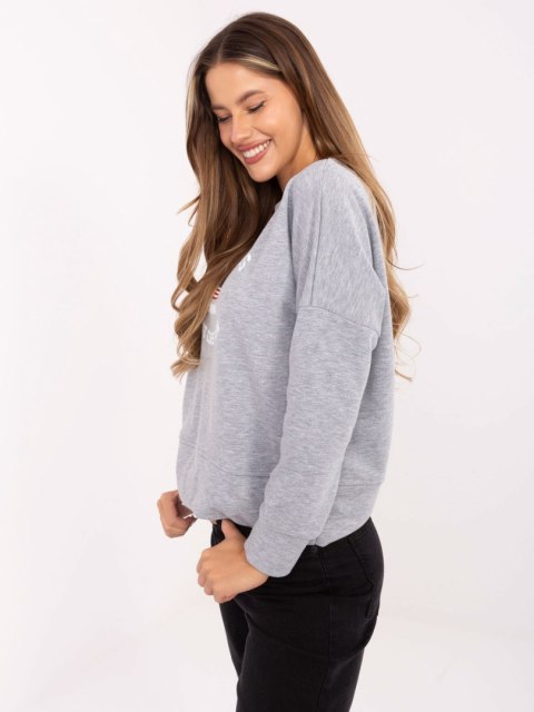 Bluza RV-BL-6670.14 szary S/M