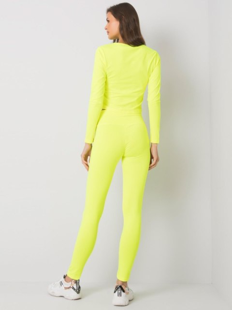 Komplet EM-KMPL-586.51 fluo żółty L/XL