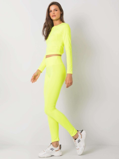 Komplet EM-KMPL-586.51 fluo żółty L/XL