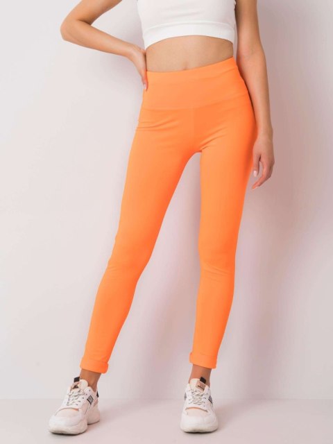 Leginsy EM-LG-597.32 fluo pomarańczowy M