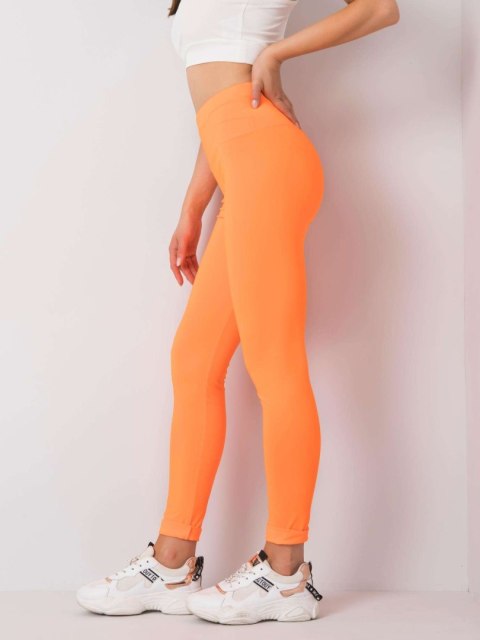 Leginsy EM-LG-597.32 fluo pomarańczowy M
