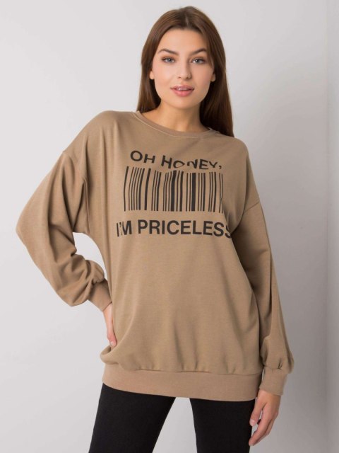 Bluza EM-BL-536/1U.84P ciemny bezowy