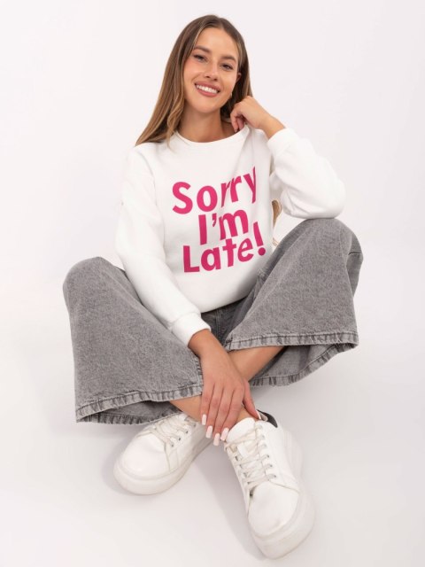 Bluza EM-BL-624.90P biało-różowy S