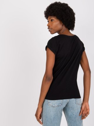 T-shirt TW-TS-1005-14.25P czarny S