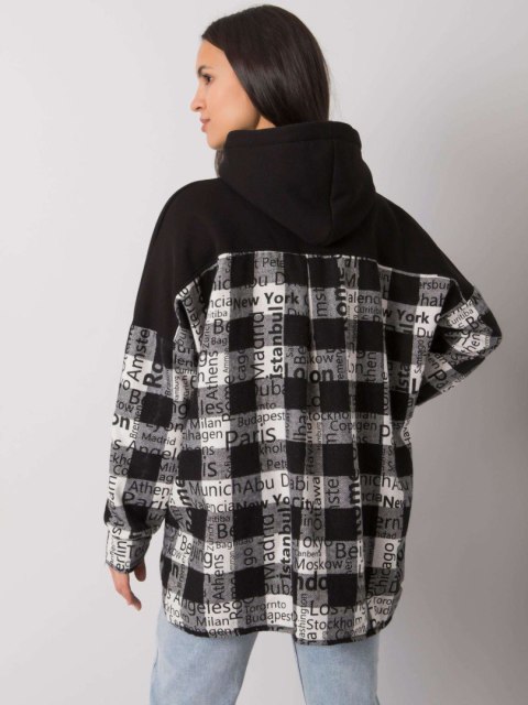 Bluza RV-BL-7312.14 czarno-biały S/M