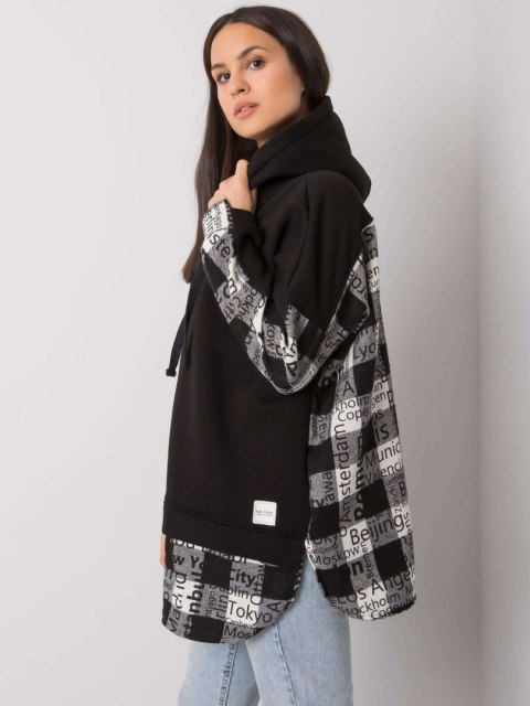 Bluza RV-BL-7312.14 czarno-biały S/M