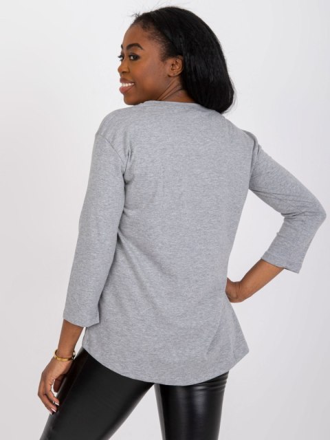 Bluzka EM-BZ-N612.64P szary S/M