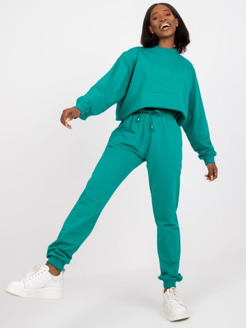 Spodnie dresowe AP-DR-A-003 ciemny zielony S