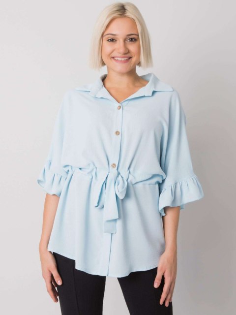 Bluzka CHA-BZ-3576.25 jasny niebieski S/M