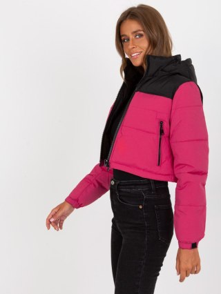 Kurtka NM-KR-D2-3825.73P czarno-czerwony XL