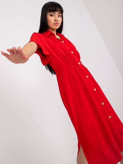 Sukienka CHA-SK-2904.89 czerwony L/XL