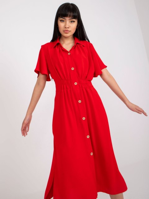 Sukienka CHA-SK-2904.89 czerwony L/XL