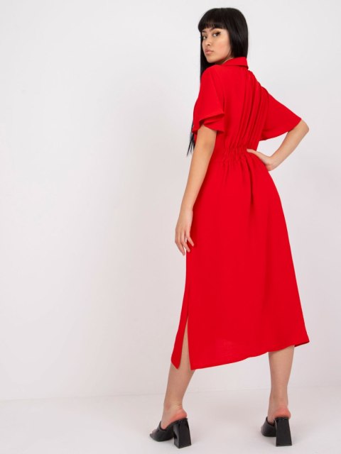 Sukienka CHA-SK-2904.89 czerwony L/XL