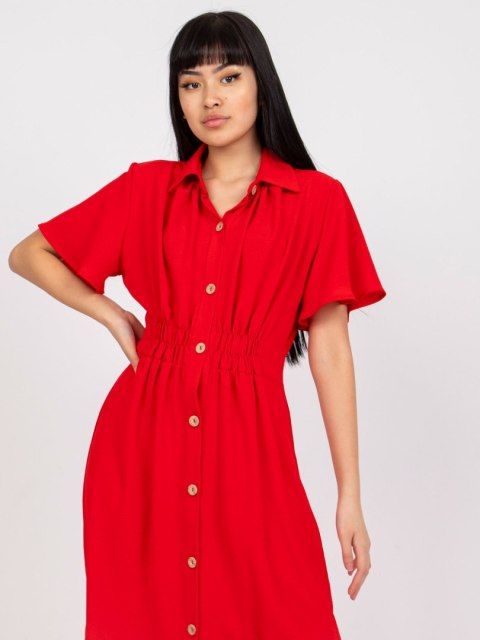 Sukienka CHA-SK-2904.89 czerwony S/M