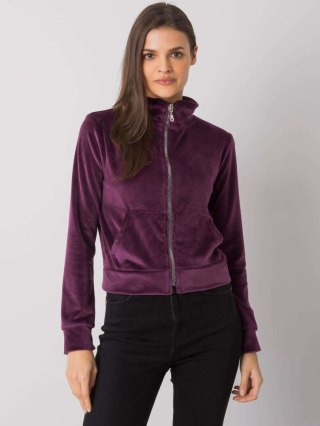 Bluza RV-BL-7303.98P ciemny fioletowy S/M